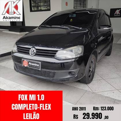 VOLKSWAGEN FOX 1.0 MI 8V FLEX 4P MANUAL